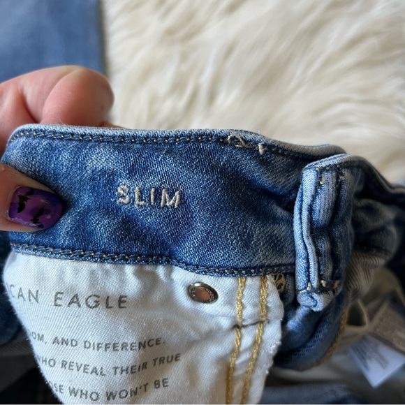 American Eagle Ne(X)t Level stretch skinny jeans size 28X30 - Picture 6 of 7